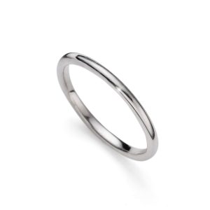 SIMPLE 1.5 – Anello fede stondata in argento