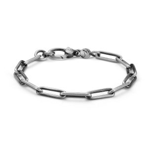 FANCY CHAIN – Bracciale argento a maglie