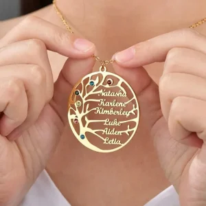 Collana Albero della Vita Personalizzata con Nome