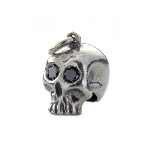 SKULL PENDANT NECKLACE – Pendente teschio in argento